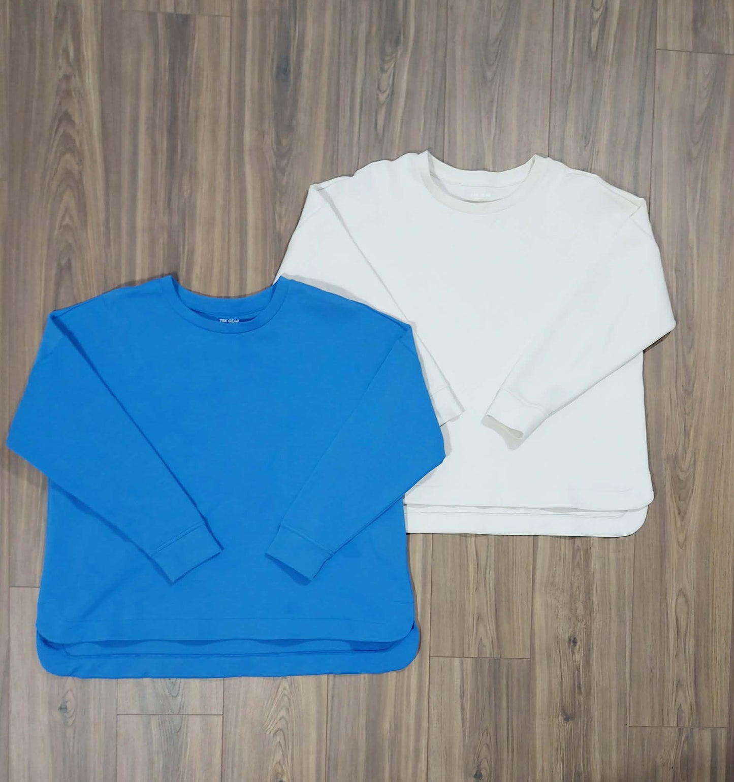 Both Tek Gear ultra comfort 1XL sweatshirts