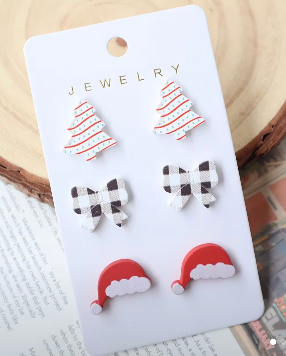 Christmas Earrings Set