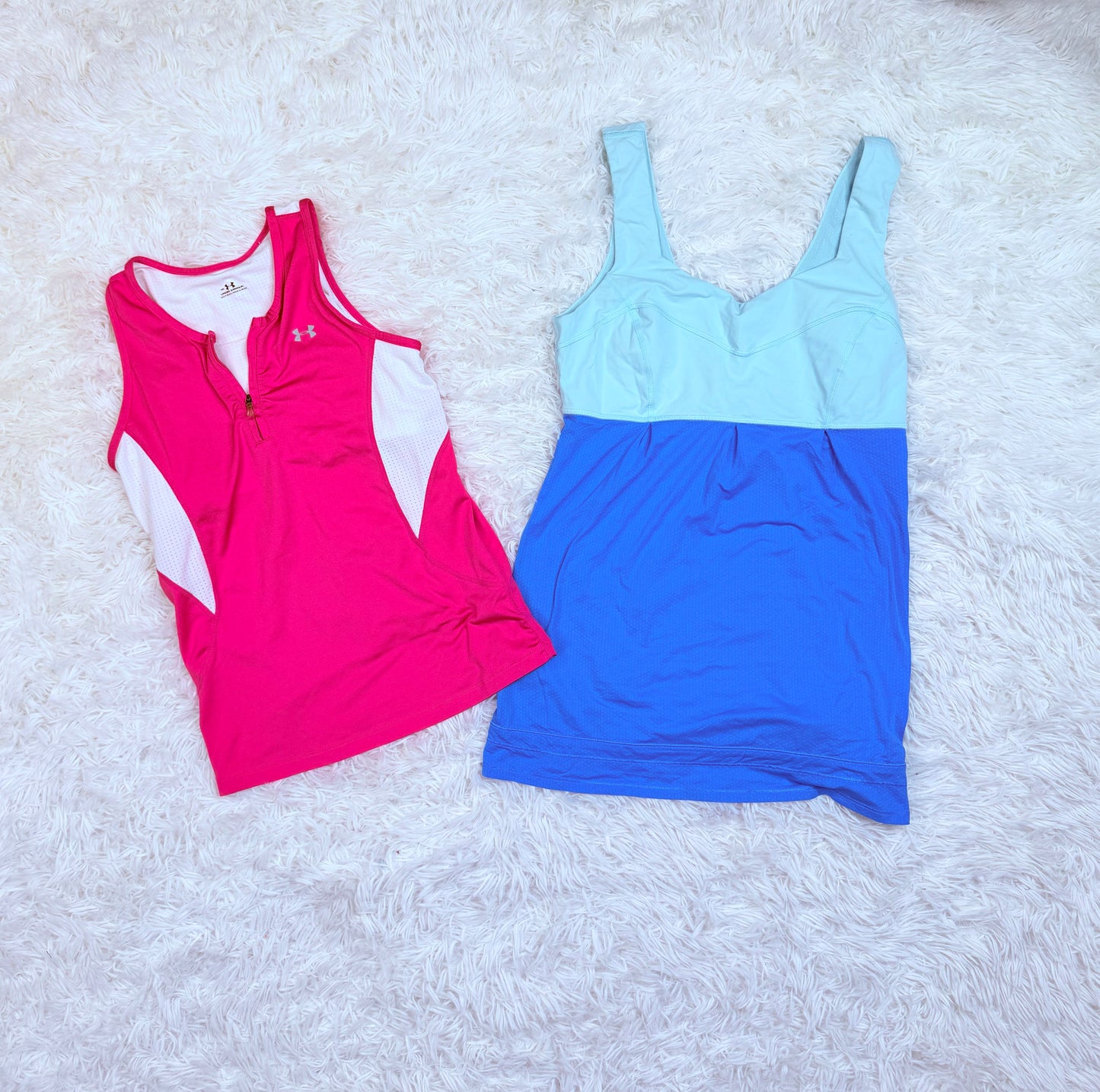 Womens Tanks Medium Left UA Right Lulu Lem