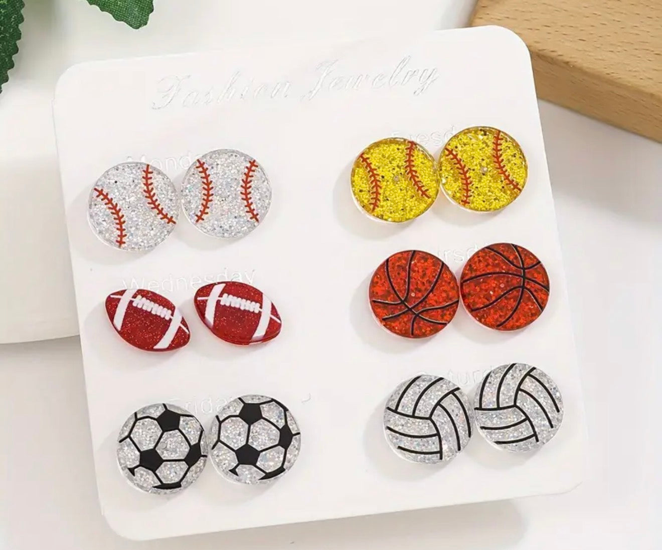 Sports Earrings