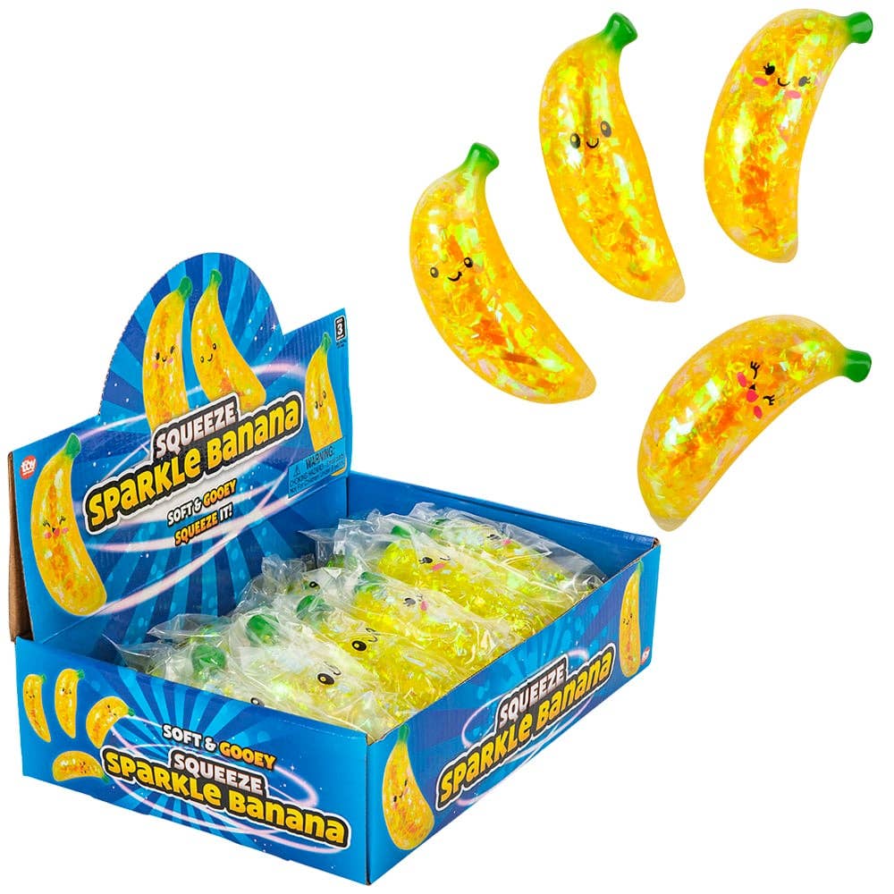 5.5” squeeze and stretch banana
