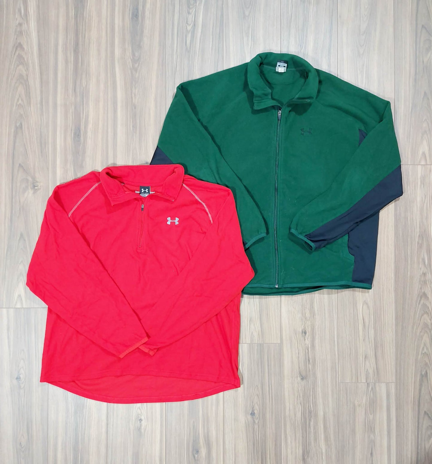 Both mens size XXL fleeces