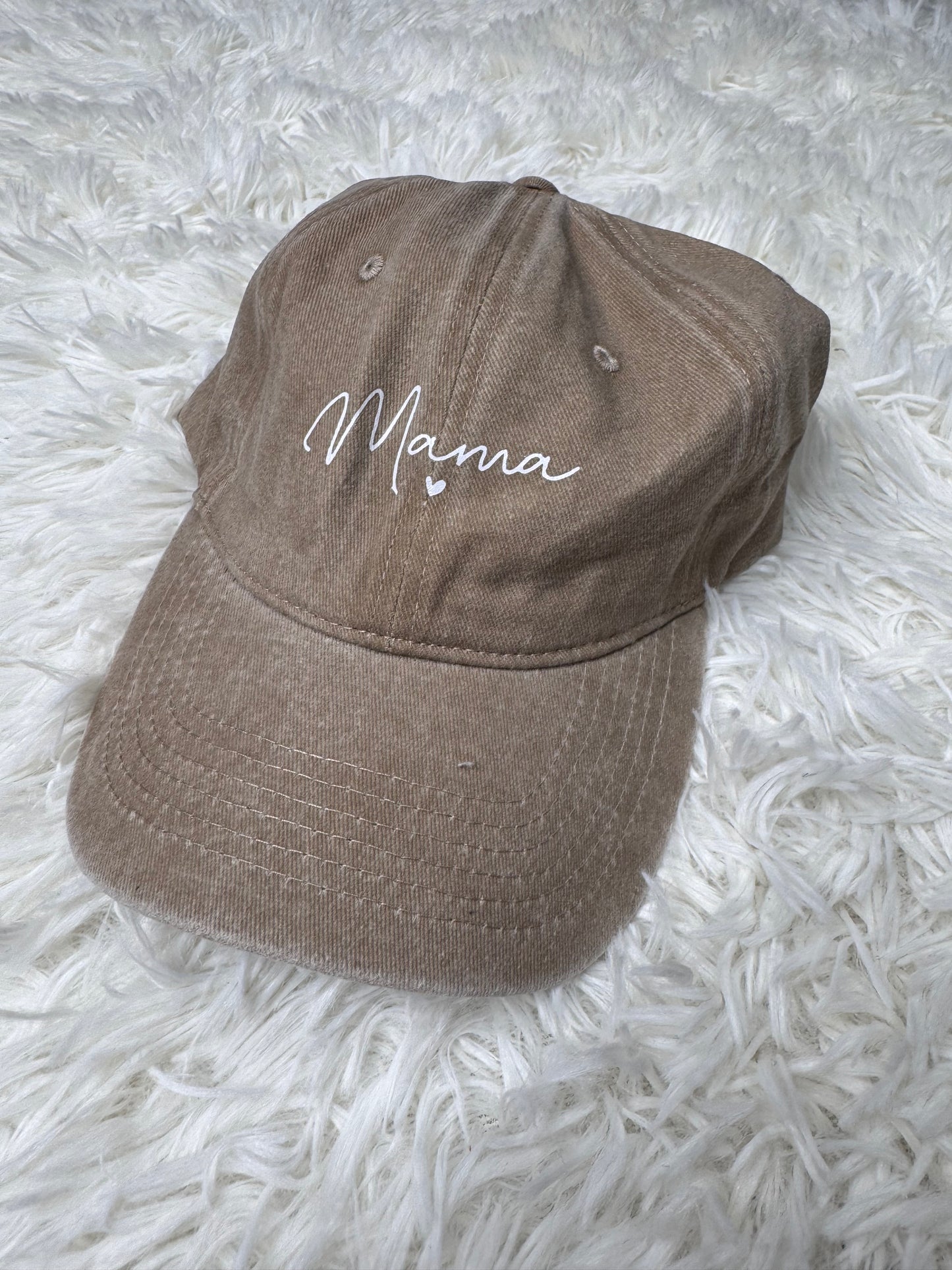 Mama Khaki Baseball Hat