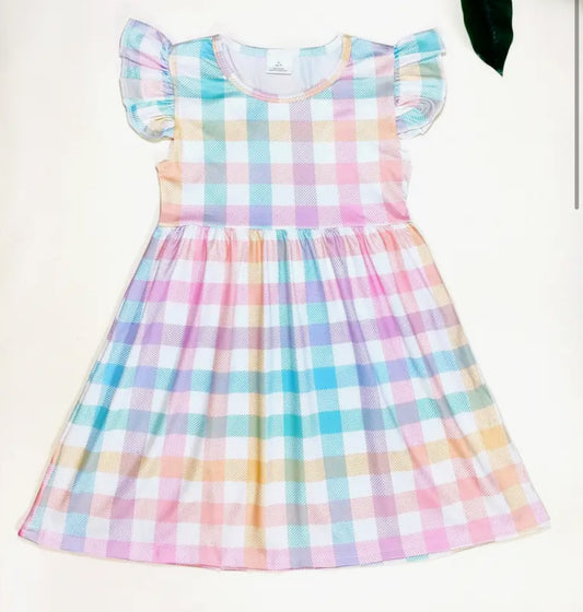 Youth Plaid Dress