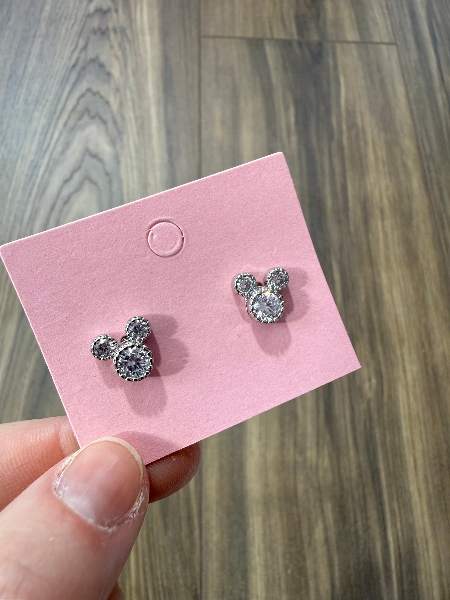 Bling Mouse Earrings