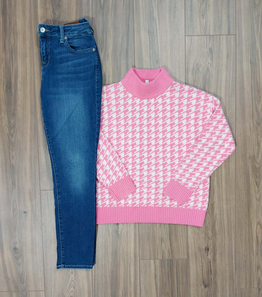 THML small sweater & lucky brand skinny jeans size 8