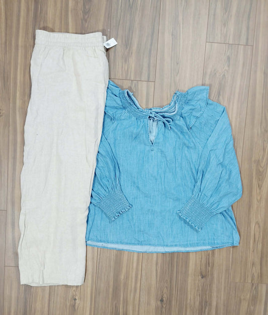Both Old Navy top XXL & new bottoms size 2XL