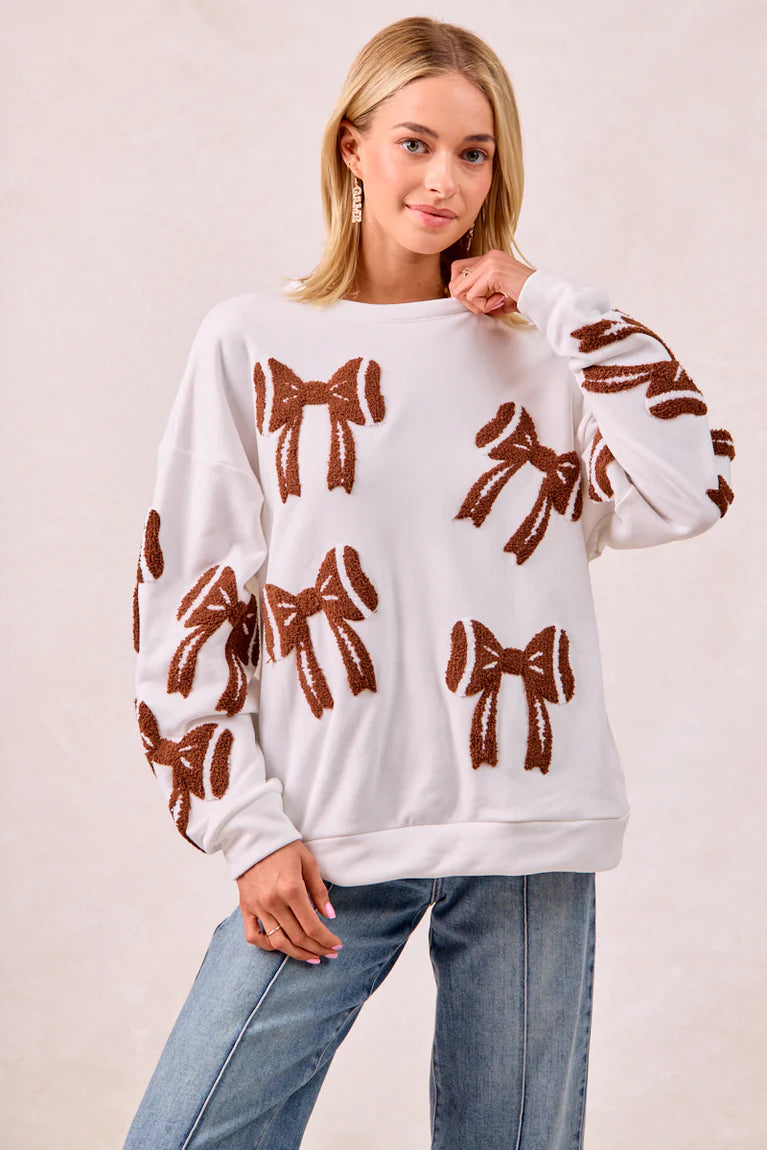 BiBi GAMEDAY THEME FOOTBALL PATCHED WITH LONG SLEEVES