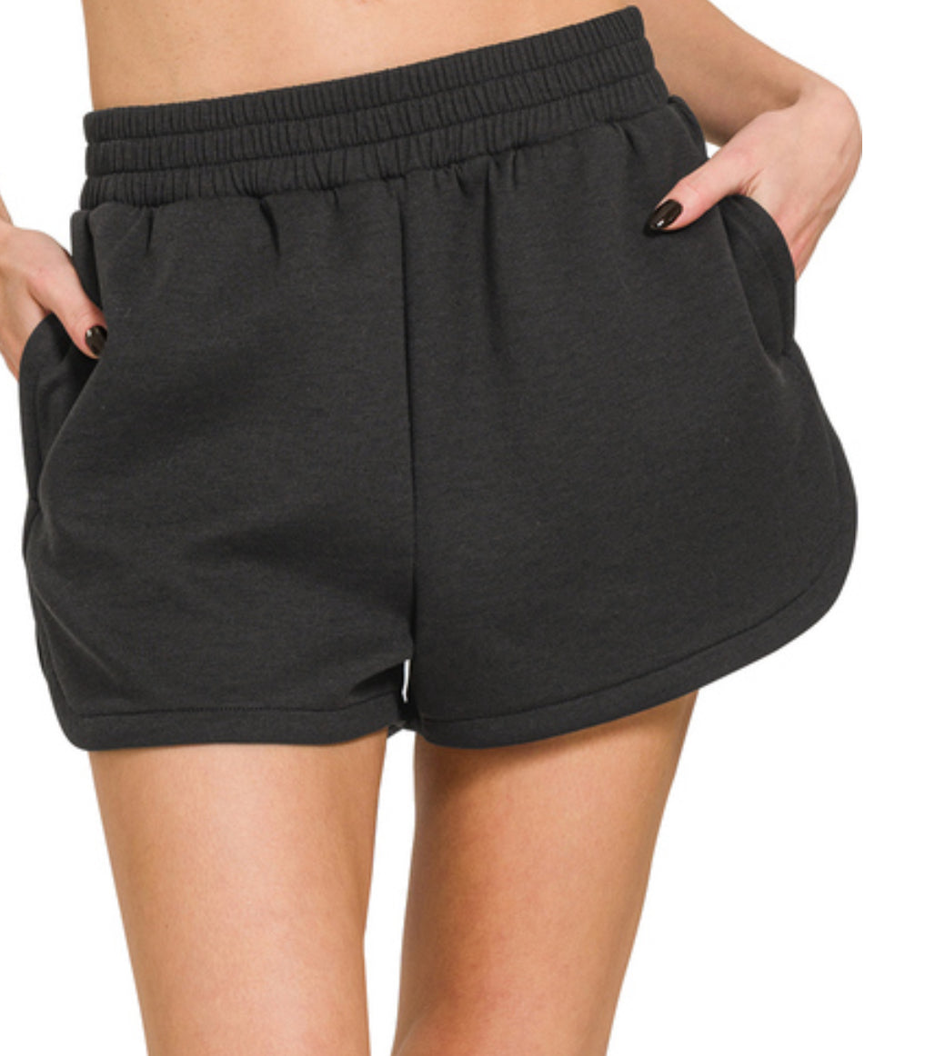 Zenana Black Shorts