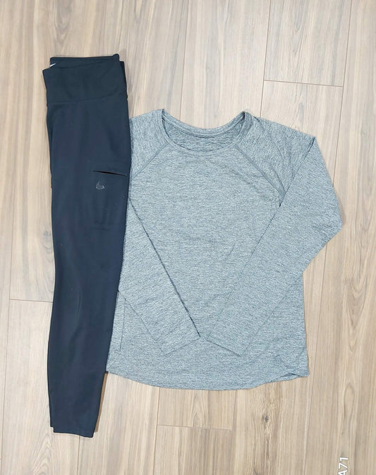 Womens set Tek Gear large top & n! Ke large performance leggings