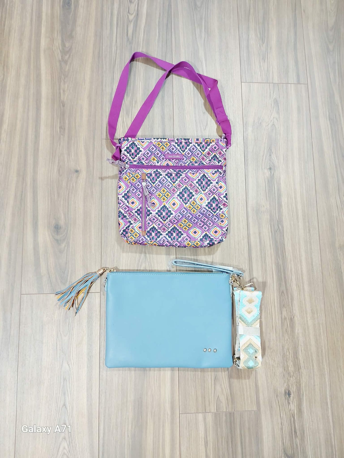 Purple Vera crossbody & blue new Pretty Simple crossbody