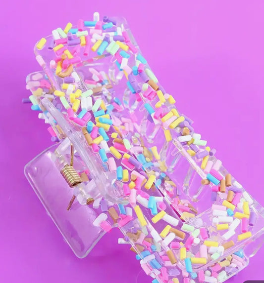 Sprinkle claw clip