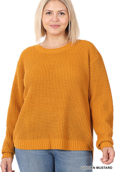 Mustard Plus Size Sweater