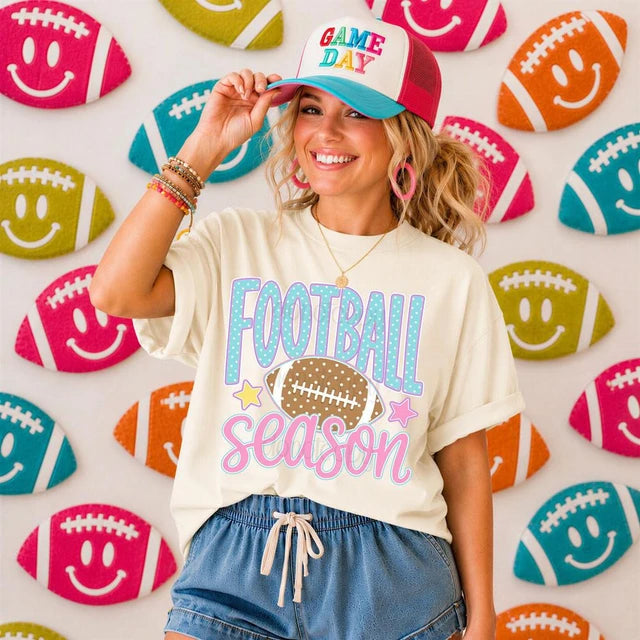 Football on cream