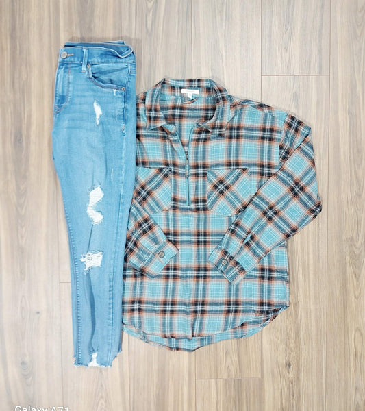 Maurices medium top & Express size 8 mid rise ankle legging jeans