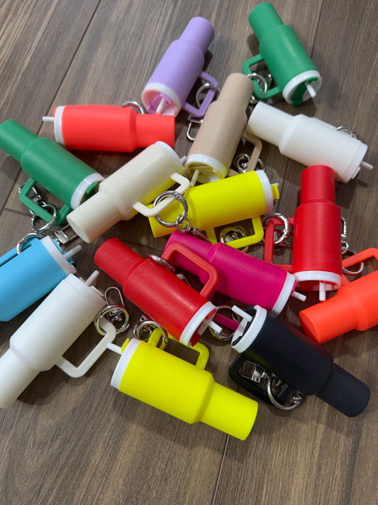 Mystery Chapstick Holder Keychain