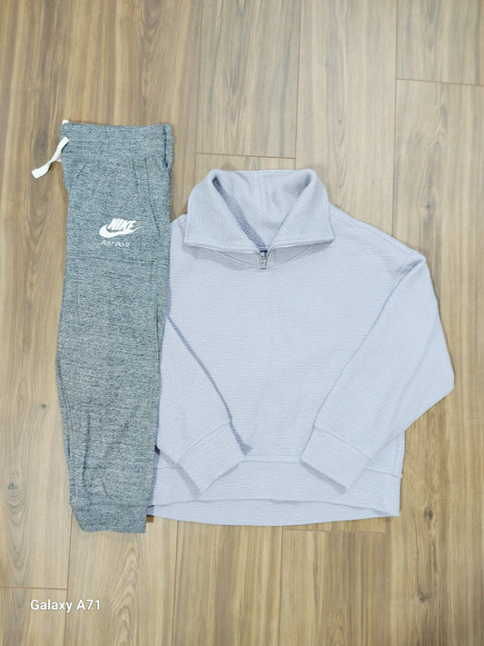 Calia oversized small quarter zip & size medium capri joggers