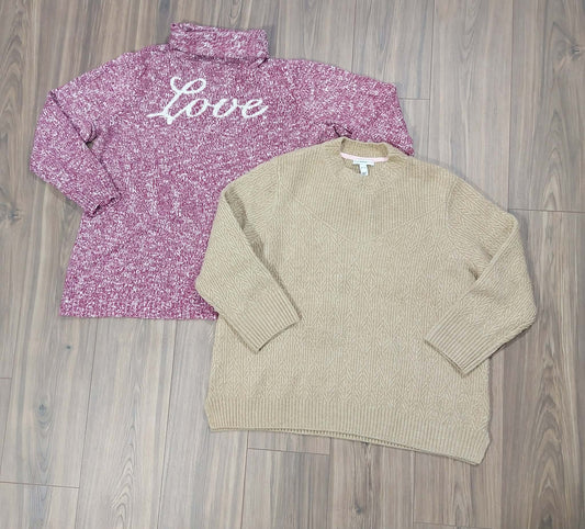 Top Life is Good xxl sweater & bottom IML XL sweater