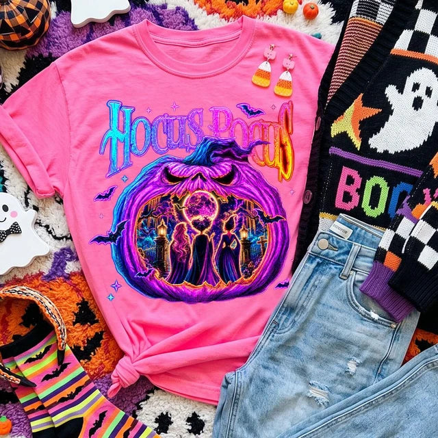 HP on neon pink