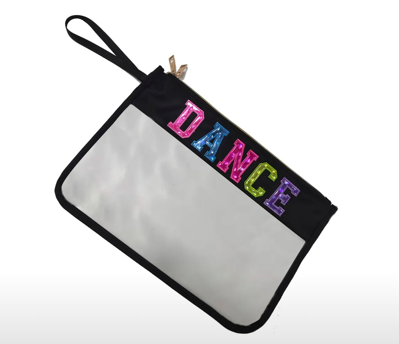 Black Dance Bag 12” by 8”