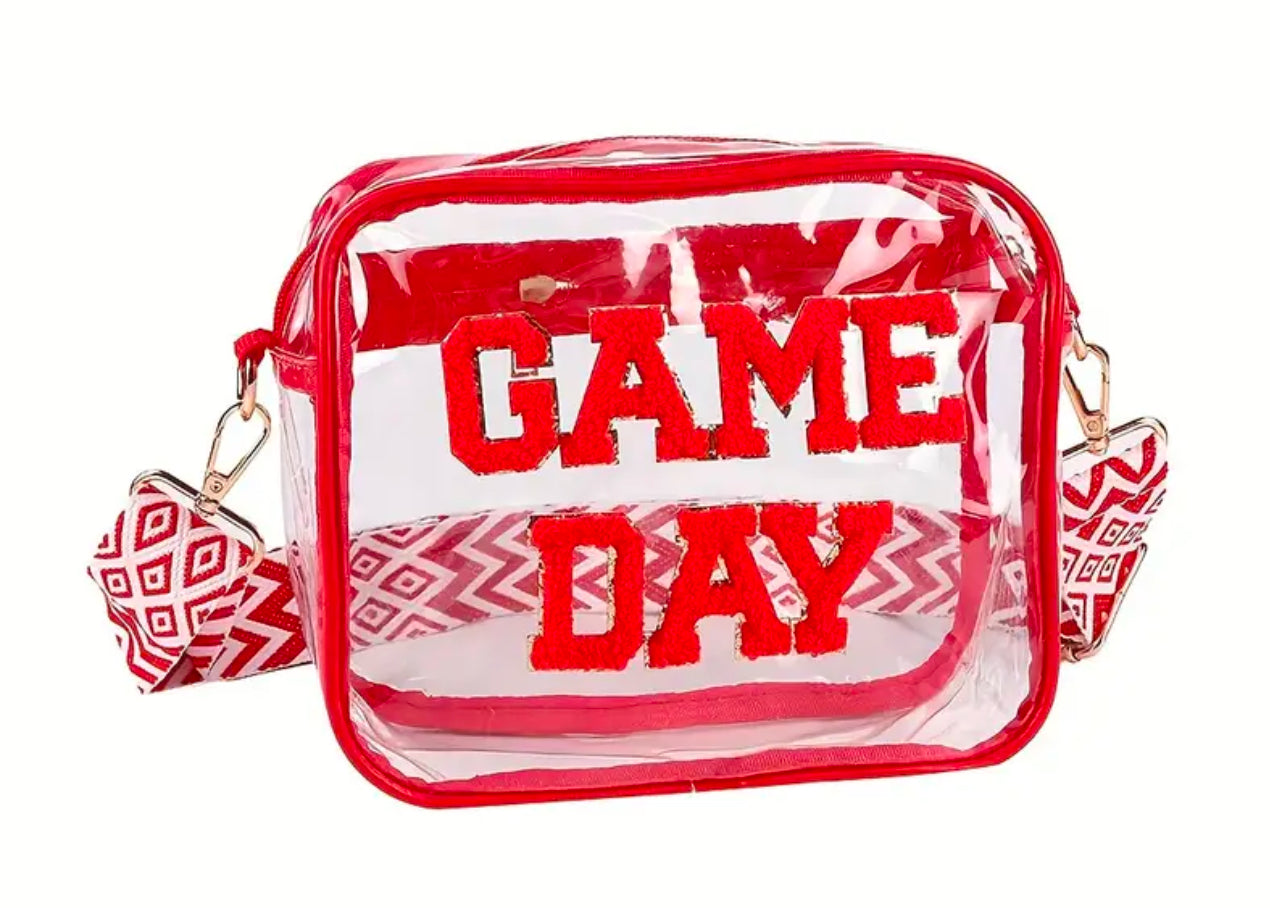 Red Game Day Crossbody