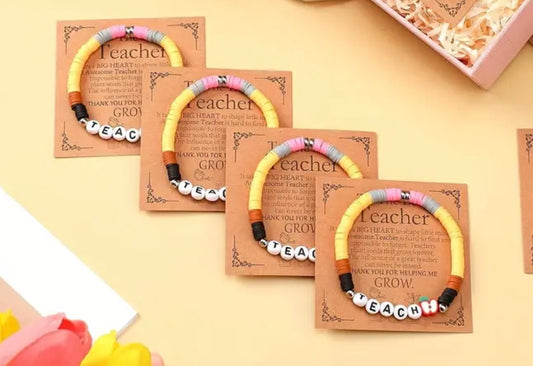 Teacher Thank You Bracelet