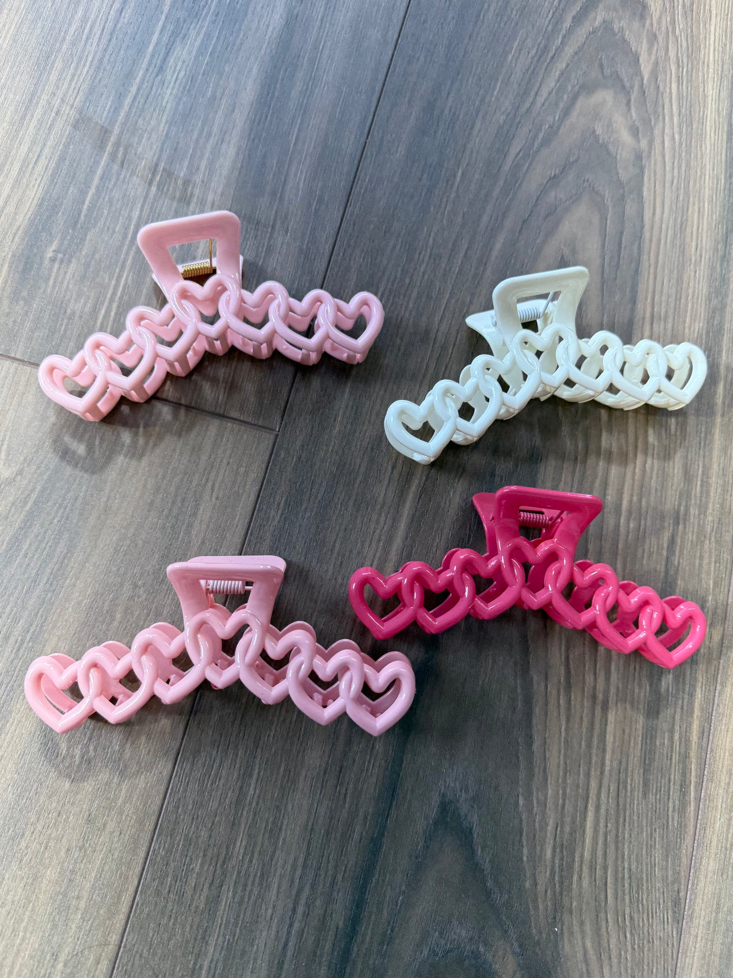 Large Heart Clips