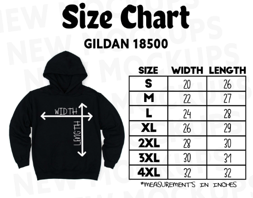 Gildan Unisex Hoodie Sweatshirt